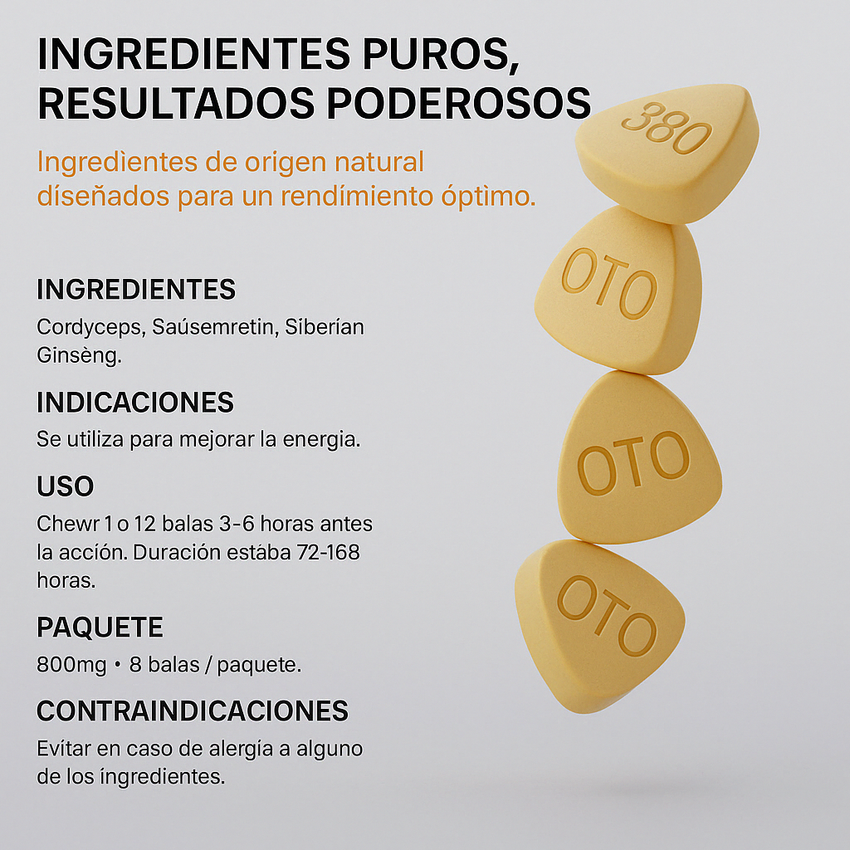 Power Bullet – Potenciador Masculino Natural ULTRA POTENTE, DURACIÓN DE 4 A 7 DÍAS